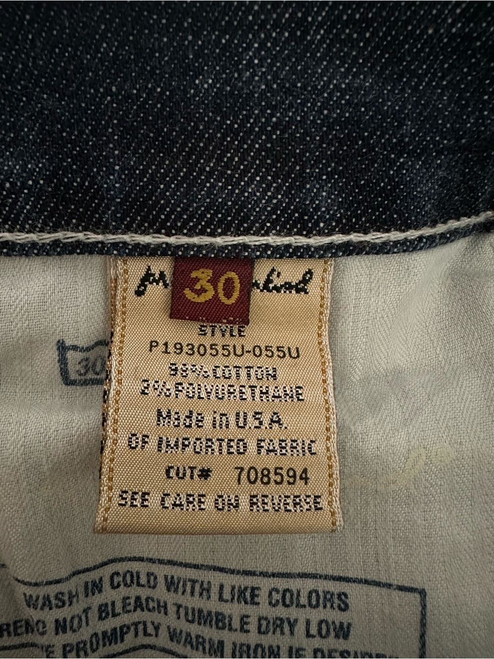 7 For All Mankind Colette Bootcut Jeans Low Rise Washed Blue Size 30 - Picture 7 of 11